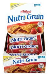 Nutri-Grain Strawberry Cereal Bar 1.3 oz Pouch, Pack of 16