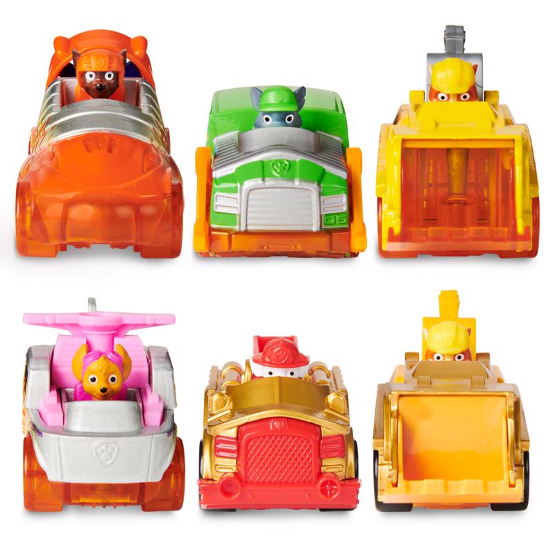 Spin Master Paw Patrol Spark True Metal Toy Cars Multicolored 6 pc