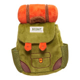 Bark Multicolored Plush Rucksack Dog Toy 1 pk, Pack of 3