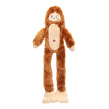 Bark Multicolored Plush Hairy Henderson Dog Toy 1 pk, Pack of 3