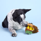 Bark Rubber Hen Dog Toy 1 pk, Pack of 3