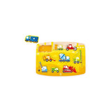 Hape Construction Peg Puzzle Multicolored 10 pc