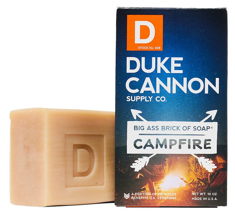 Duke Cannon Frontier 03CAMPFIRE1 Campfire Soap, Smoky, 10 oz, Pack of 6