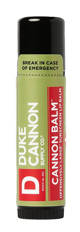 Duke Cannon CBALM1 Tactical Lip Protectant Balm, Mint, 0.56 oz, Pack of 15