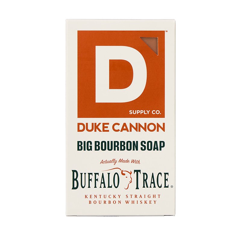 Duke Cannon Big Ass Brick of Soap Series BSBA-BRBN10 Soap, Bar, Oak Barrel, 10 oz Box