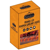 Celebrations Halloween Orange 120 ct 9 ft. LED Prelit Pumpkins Lights