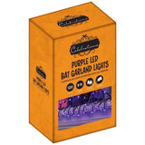 Celebrations Halloween Purple 120 ct 9 ft. LED Prelit Bat Lights