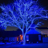 Celebrations Platinum LED T5 Blue 50 ct String Christmas Lights 25 ft.