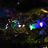 Celebrations Platinum LED C6 Multicolored 50 ct String Christmas Lights 25 ft., Pack of 12