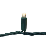 Celebrations Platinum LED Mini Dot Warm White 50 ct String Christmas Lights 25 ft.
