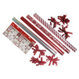 Paper Images Assorted Holiday Gift Wrap Kit, Pack of 6