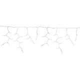 Celebrations Platinum LED T5 Pure White 100 ct Icicle Christmas Lights 9.5 ft.