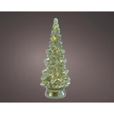 Lumineo LED Green Lighting Christmas Tree 13 in., Pack of 6