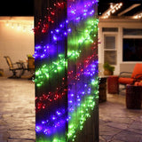 Celebrations Platinum LED Big Seed Cluster Red 250 ct String Christmas Lights 10 ft.