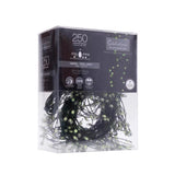 Celebrations LED Big Seed Cluster Green 250 ct String Christmas Lights 10 ft.