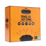 Celebrations Orange 100 ct LED Mini Halloween String Lights