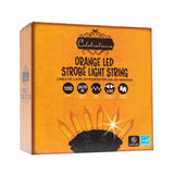 Celebrations Orange 100 ct LED Mini Halloween String Lights