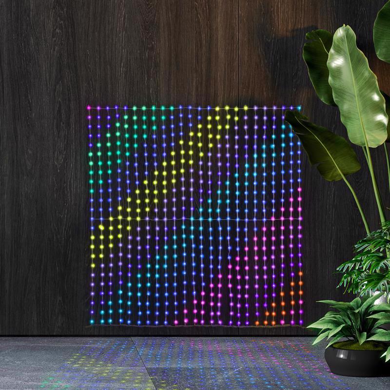 Celebrations LED RGB 576 ct Novelty Christmas Lights 4 ft.