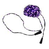 Celebrations Orange/Purple 100 ct LED Prelit Ribbon Lights