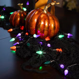 Celebrations Multicolored 100 ct LED C6 Faceted Halloween String Lights