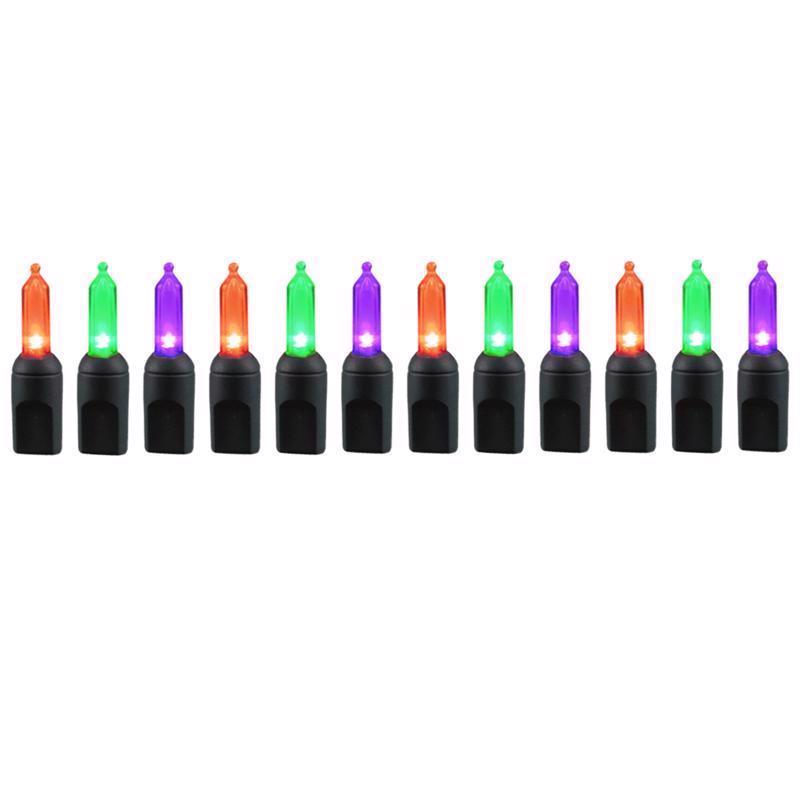 Celebrations Multicolored 100 ct LED Mini Halloween Strobe String Lights