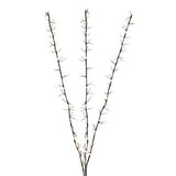Celebrations LED Warm White Lighted Branches 38 in. Yard Decor, Pack of 6