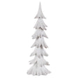 Gerson White Holiday Christmas Tree Table Decor 20 in., Pack of 6