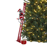 Mr. Christmas LED Super Climbing African American Santa Animated Decor 43 in.