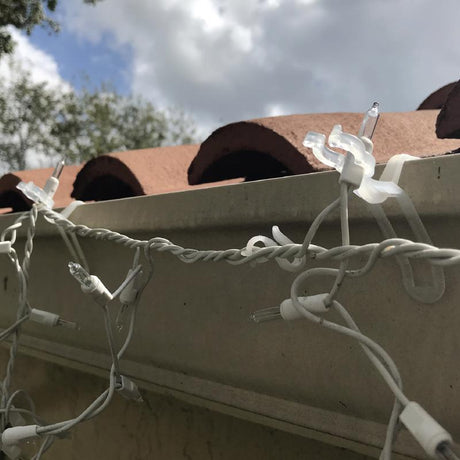 Celebrations Clay Tile Light Clips 25 pk