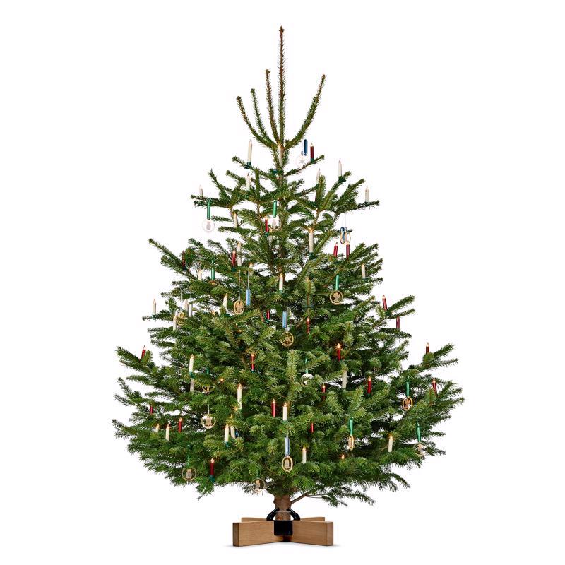 Krinner Kopenhagen Metal/Wood Real Christmas Tree Stand 8 ft.