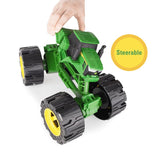 TOMY John Deere Monster Treads Toy Black/Green, Pack of 2