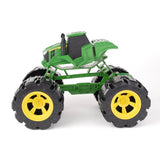 TOMY John Deere Monster Treads Toy Black/Green, Pack of 2