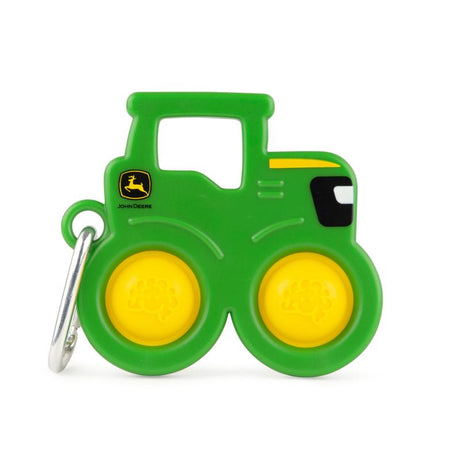 TOMY John Deere Simpl Dimpl Tractor Green/Yellow, Pack of 12