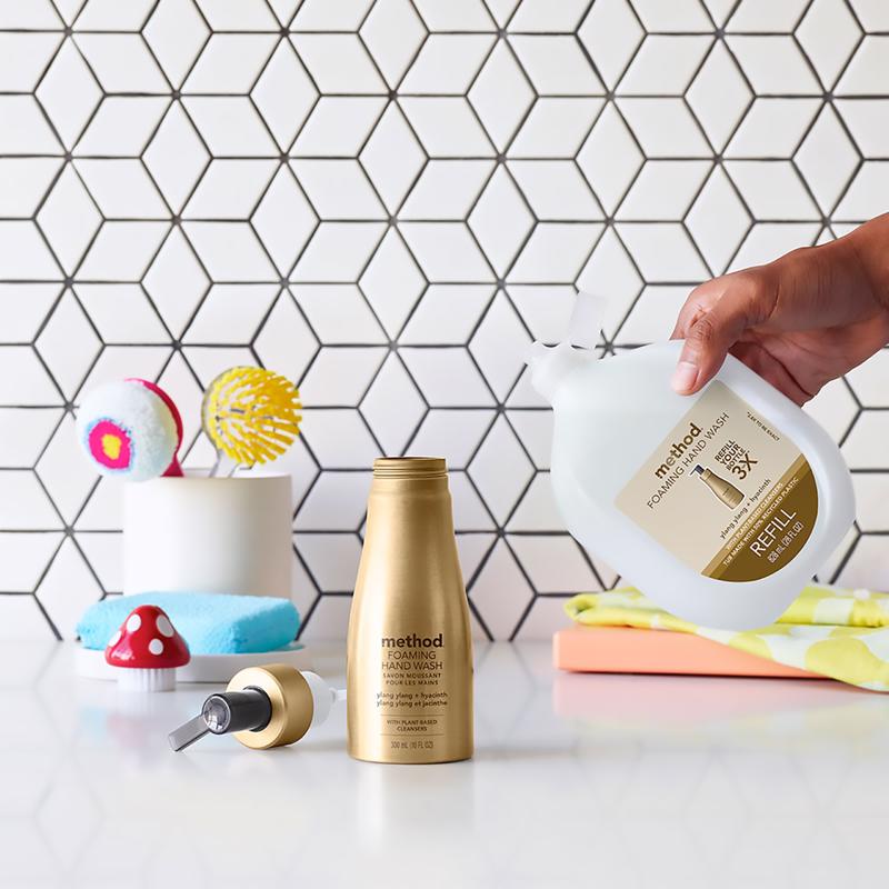 Method Ylang Ylang & Hyacinth Scent Foam Hand Wash 28 oz