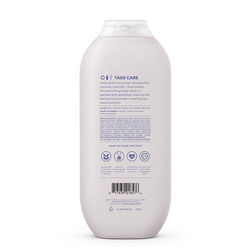 Method Simply Nourish Scent Body Wash 18 oz 1 pk, Pack of 6
