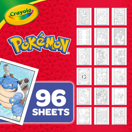 Crayola Pokemon Pokemon Coloring Book, Pack of 4