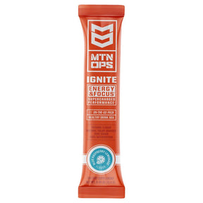 MTN OPS Ignite Blue Raspberry Lemonade Energy Drink Mix, Pack of 12