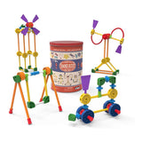 Tinkertoy Classic Building Tin Toy Multicolored 100 pc