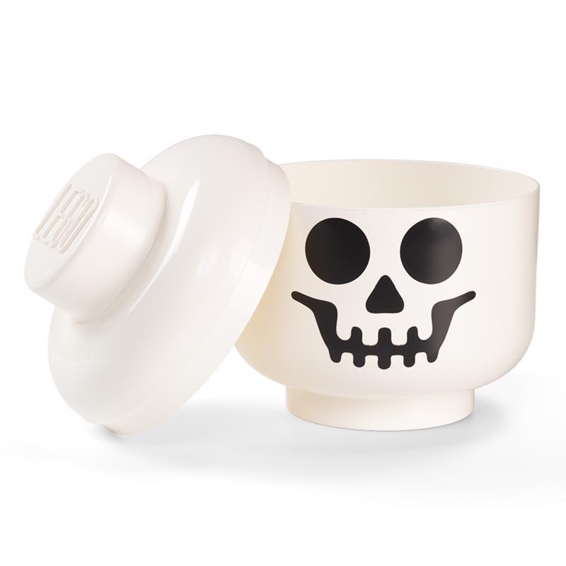 LEGO Skeleton Storage Head White 1 pc