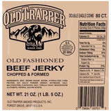Old Trapper Double Eagles Old Fashioned Beef Jerky 21 oz Pouch