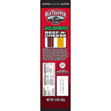 Old Trapper Jalapeno Beef Stick and Cheese 1.3 oz Boxed, Pack of 14