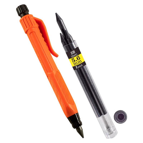 Rite in the Rain #2B 5.6 mm Jumbo Pencil 1 pk Orange, Pack of 6