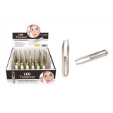 Diamond Visions Assorted LED Tweezers 1 pk, Pack of 24