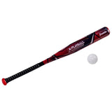 MLB Red Plastic Ball and Bat Set 1 pk