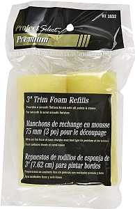 Linzer RT3032 Roller Cover, 3 in L, Foam Cover, 2PK, Pack of 12