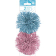 Paper Images Izzy Ob Assorted Pink/Blue Firework Bows, Pack of 6