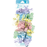 Paper Images Multi-Color Pastel Curly Bows, Pack of 6
