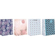 Paper Images Assorted General Designs Gift Bag, Pack of 12