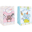 Paper Images Assorted Mega Wide Jumbo Juvy Birthday Gift Bag, Pack of 12