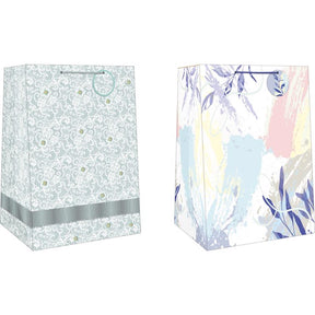 Paper Images Assorted Mega Wide Jumbo Wedding Gift Bag, Pack of 12